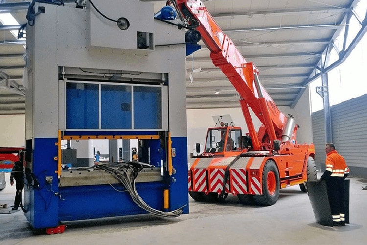 Trasporto macchine pesanti